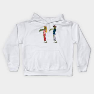 Cartoon Zombies Kids Hoodie